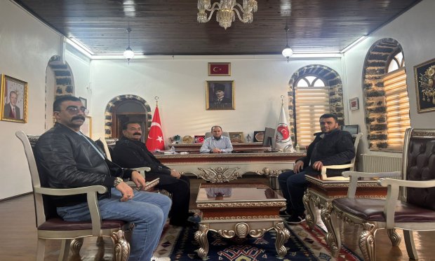 Genel Başkanımız Siverek Kaymakamını Ziyaret Etti